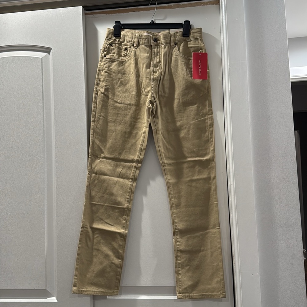 NWT Lucky Brand Boys’ Slim Ajusteé‎ Chino Pant